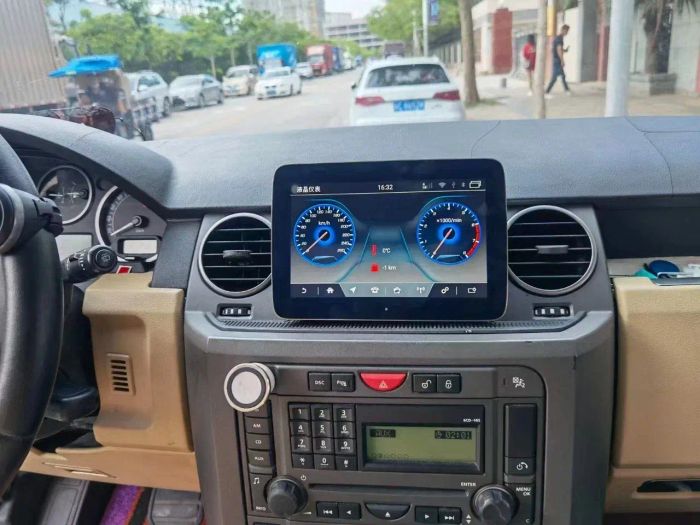 Магнитола для Land Rover Discovery 3 2005-2009 - Kuberg MRW-8703 монитор 8.4" на Android 10, Carplay, SIM-слот