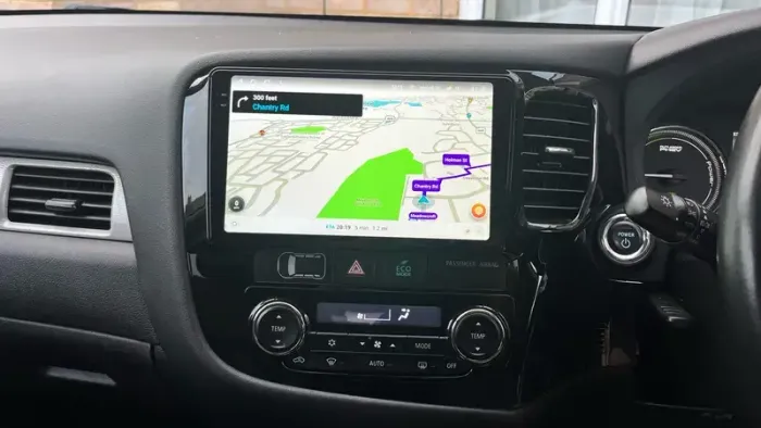 Магнитола для Mitsubishi Outlander 3 2012-2021 (правый руль) - FarCar DX9-7263R9 монитор 9.5" IPS на Android 13, 4+64Гб, CarPlay