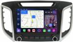 Магнитола для Hyundai Creta 1 2016-2021 (без штатной КЗВ, рамка с крутилками) - FarCar BM9-2K-8004K монитор 9.5" 2K QLED на Android 14, TS10, 4+32Гб, CarPlay, 4G SIM-слот