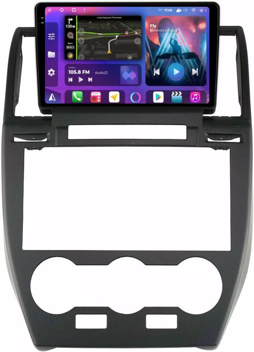 Магнитола для Land Rover Freelander 2 2006-2012 (монохром экран) - FarCar BM3279M-2K монитор 9.5" 2K QLED на Android 14, TS10, 4+32Гб, CarPlay, 4G SIM-слот