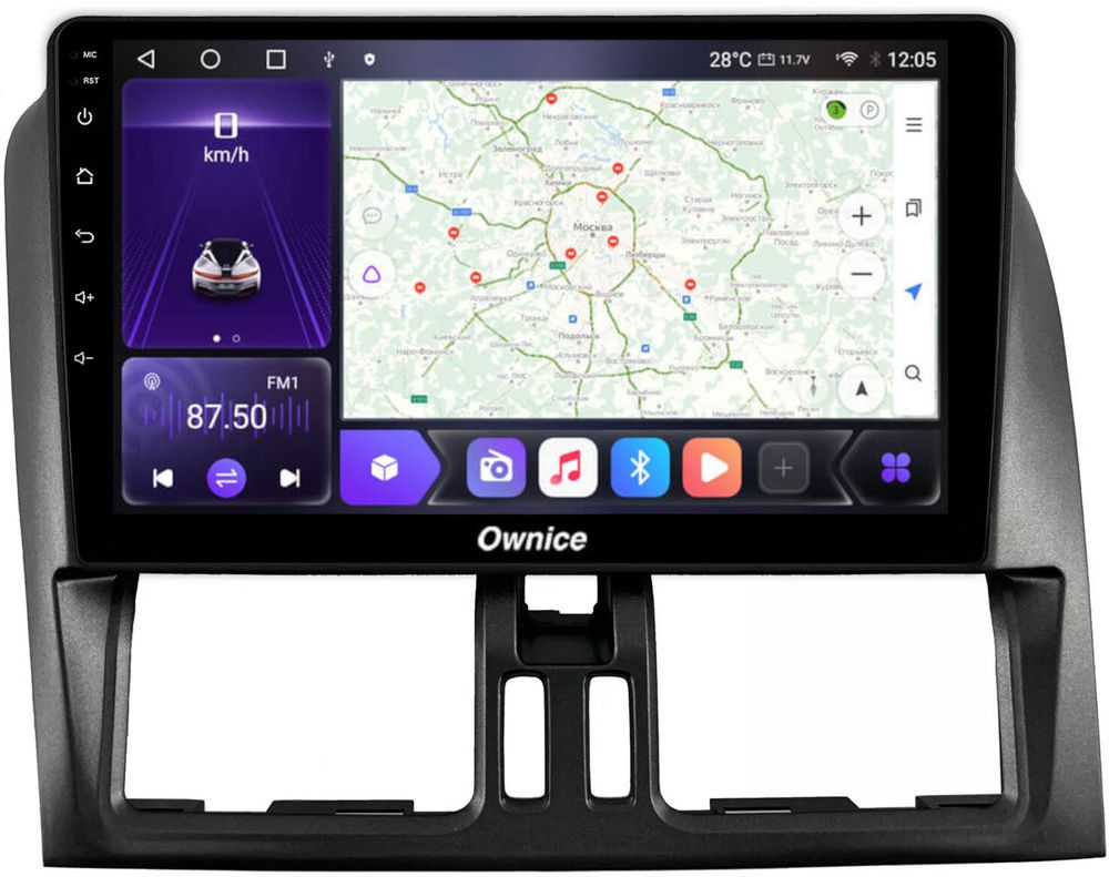 Магнитола для Volvo XC60 2008-2013 - Kuberg SF-9004 IPS, Android 10, 8 ядер (TS18), 4G SIM-слот