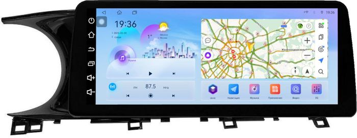 Магнитола для KIA K5 2020+ - FarCar монитор 12.3" 2K QLED на Android 14, TS10, CarPlay, 4G SIM-слот