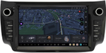 Магнитола для Nissan Sentra/Sylphy B17 2012-2023, Tiida 2015 - Kuberg SF-9666 (кнопки, рамка 9") QLed+2K, Android 13, UIS7870 (DUDU7), CarPlay, SIM-слот