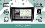 Магнитола для Volkswagen Polo V 2009-2020 - Vaycar VA81-0910-2K на Android 13, Быстрая, 2K QLED, CarPlay, 4G SIM-слот