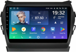 Магнитола для Hyundai Santa Fe 3 2012-2018 (отдельный экран климата, штатная КЗВ) - Teyes CC2 PLUS монитор 9" QLED на Android 10, ТОП процессор, 4Гб+64Гб, 4G SIM-слот