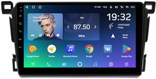 Магнитола для Toyota RAV4 40 2012-2019 (рамка 9) - Teyes CC2 PLUS Android 10, ТОП процессор, 4-64, SIM-слот