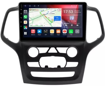 Магнитола для Jeep Grand Cherokee WK2 2013-2021 (взамен 5" экрана) - CanBox 9-0360 Android 10, 8-ядер, SIM-слот