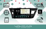 Магнитола для Toyota Corolla E180 2012-2016 - Vaycar VA77-0307 на Android 13, Быстрая, 4G SIM-слот
