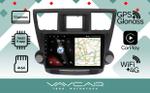 Магнитола для Toyota Highlander 2007-2013 (крутилки декоративные) - Vaycar VA77-0035 на Android 13, Быстрая, 4G SIM-слот