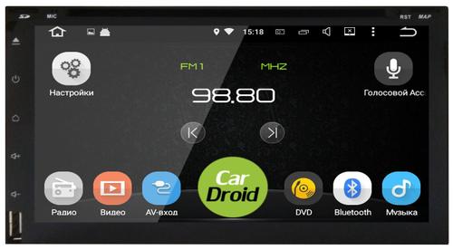 2DIN магнитола (экран 7") - Airok RD-1004D на Android 9, 8-ядер, 4/32Гб