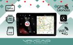 Магнитола для Toyota 200х100мм (рамка 9) - Vaycar VA77U-0007 на Android 13, 4G SIM-слот