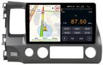 Магнитола для Honda Civic 8 4d 2005-2012 седан - Parafar PF044FHD на Android 13, CarPlay, 4G SIM-слот