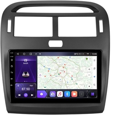 Магнитола для Lexus LS430, Toyota Celsior XF30 2000-2006 (ШГУ монохром) - Kuberg OL-9563-1 QLed, Android 12, TS10, CarPlay, 4G SIM-слот