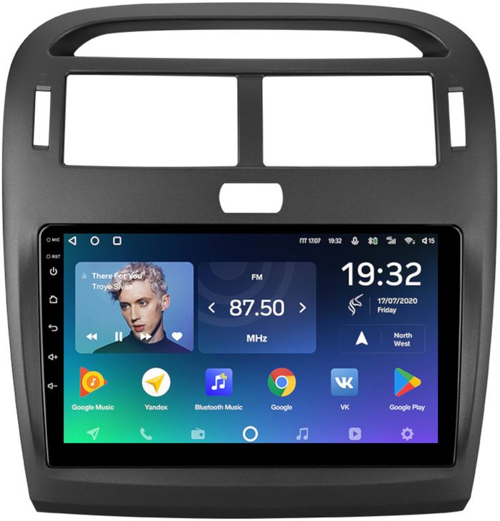 Магнитола для Lexus LS430 Toyota Celsior XF30 2000-2006 (ШГУ монохром) - Teyes CC2 PLUS монитор 9" QLED на Android 10, ТОП процессор, 4Гб+64Гб, 4G SIM-слот