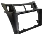 Магнитола для Toyota Vitz 2, Yaris 2 2005-2011 (рамка черная) - Teyes CC3-2K-360 монитор 13" 2K QLED на Android 10, Быстрая, CarPlay, 4G SIM-слот, 4 камеры в комплекте