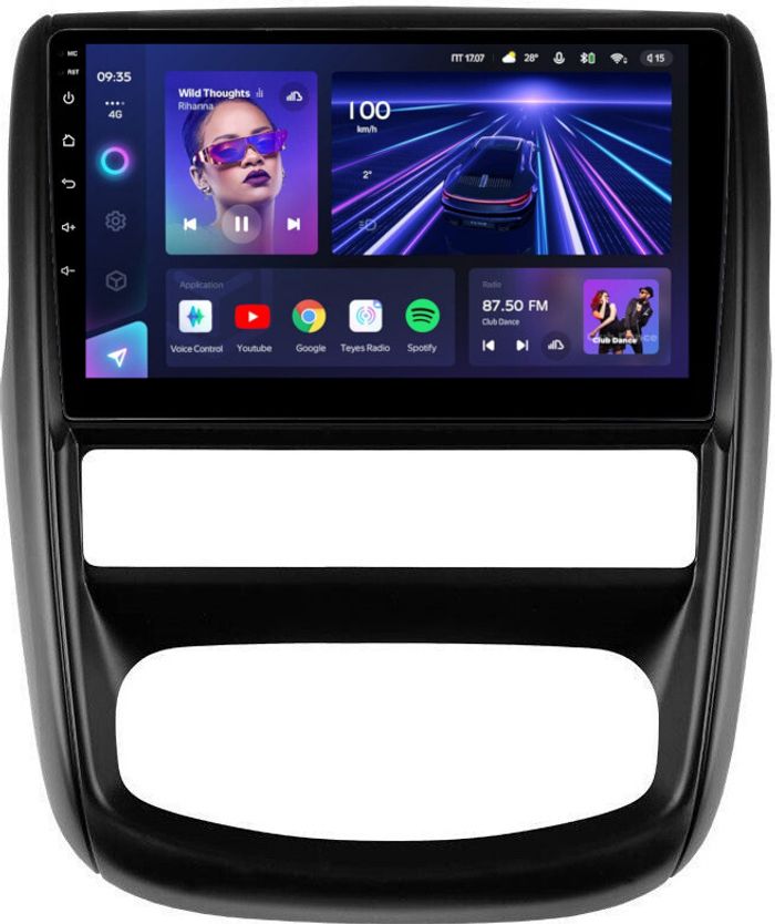 Магнитола для Renault Duster 2010-2015, Nissan Terrano 2014+ - Teyes CC3 Android 10, ТОП процессор, 4/32 Гб, CarPlay, SIM-слот