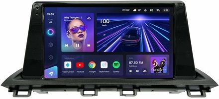 Магнитола для Mazda CX-4 2016-2024 (штатный цветной экран, рамка 9) - Teyes CC3L на Android 10, 8-ядер, CarPlay, 4G SIM-слот