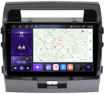 Магнитола для Toyota Land Cruiser 200 2007-2015 (экран климата внизу) - Kuberg OL-1620-1 QLed+2K, Android 12, TS10,  CarPlay, 4G SIM-слот