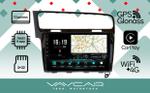 Магнитола для Volkswagen Golf 7 2012-2020 - Vaycar VA81-0257 на Android 13, Быстрая, 4G SIM-слот