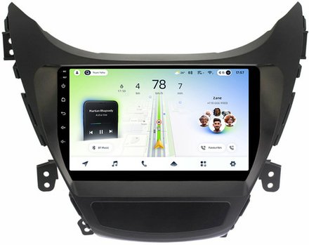 Магнитола для Hyundai Elantra 5 MD 2011-2013 - Teyes CC4L монитор 9" IPS на Android 14, Snapdragon 662, CarPlay, 4G SIM-слот