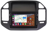 Магнитола для Mitsubishi Pajero 3, Montero 3 1999-2006 (рамка черная) - Canbox 9-266 Android 10, ТОП процессор, CarPlay, 4G SIM-слот