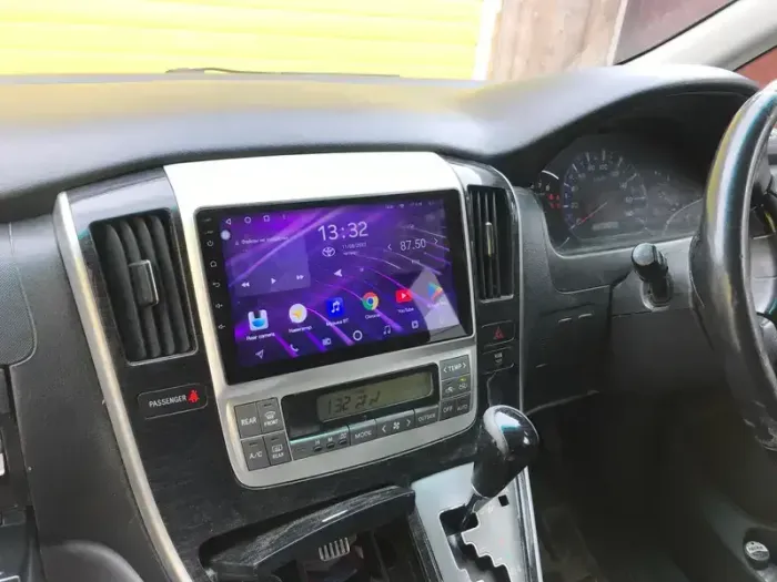 Магнитола для Toyota Alphard 1 H10 2005-2008 - FarCar DX9-9575 монитор 9.5" IPS на Android 13, 4+64Гб, CarPlay