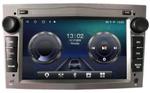 Магнитола для Opel Astra H, Antara, Corsa, Vectra, Zafira B (вниз, серая) - Kuberg MKD-7132G-S10 (кнопки и крутилки) Android 12, ТОП процессор, 4Гб+64Гб, CarPlay, SIM-слот