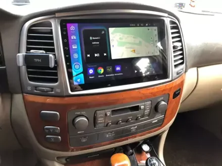 Магнитола для Toyota Land Cruiser 100, Lexus LX470 2002-2007 (климат на цветном экране) - Teyes CC3 Android 10, ТОП процессор, 4/32 Гб, CarPlay, SIM-слот