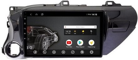 Магнитола для Toyota Hilux 8 2015-2023+ - AK501R10-MTK Android 10, 8-ядер, 2Гб-32Гб