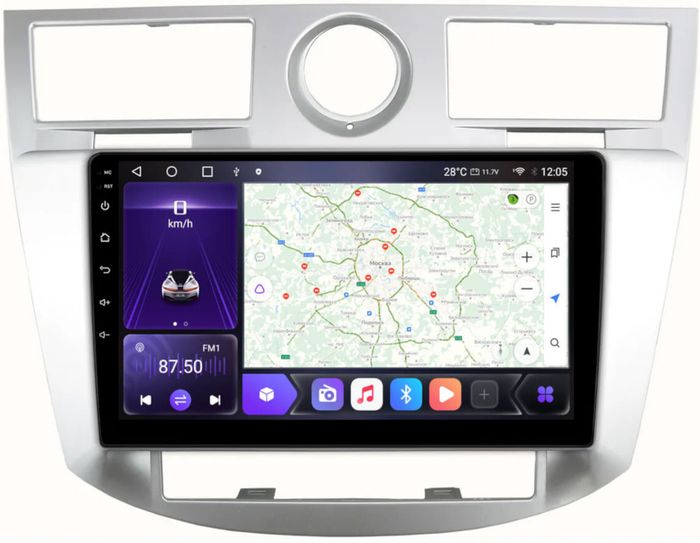 Магнитола для Chrysler Sebring 2006-2010 - Kuberg EW-9301 IPS, Android 10, 8 ядер (TS18), 4G SIM-слот