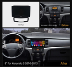 Магнитола для SsangYong Actyon II 2011-2013 - Kuberg OL-9762 QLed+2K, Android 13, TS20, CarPlay, 4G SIM-слот