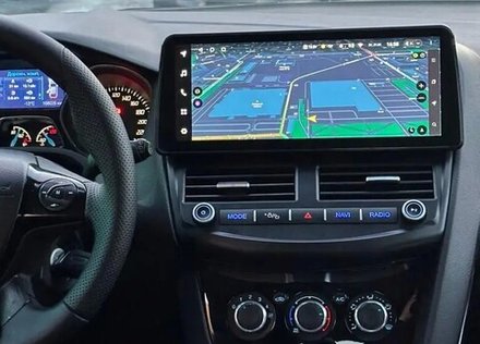 Магнитола для Ford Focus 3 2011-2019 - Kuberg KP-F1201-S10 монитор 12.3", Android 12, 4Гб+64Гб, CarPlay, 4G SIM-слот