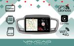 Магнитола для KIA Sorento Prime UM 2015-2020 (рамка большая) - Vaycar VA27-0442 на Android 13, Быстрая, 4G SIM-слот