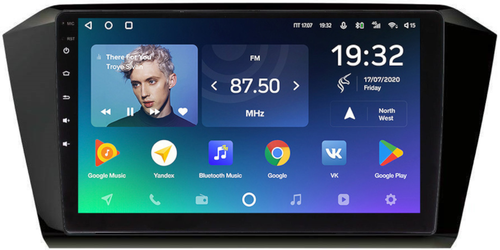 Магнитола для Volkswagen Passat 2015+ (без штатного усилителя) - Teyes CC2 PLUS Android 10, ТОП процессор, 4-64, SIM-слот