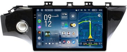 Магнитола для KIA Rio 4, Rio X-Line 2017-2020 (рамка с кнопкой) - Teyes CC4-PRO монитор 10.36" 2K QLED на Android 13, Snapdragon 778G, ИИ, CarPlay, DSP, 4G SIM-слот