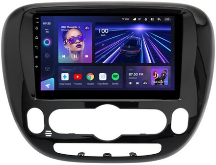 Магнитола для KIA Soul 2 2014-2019 PS (климат на штатном экране) - Teyes CC3L на Android 10, 8-ядер, CarPlay, 4G SIM-слот