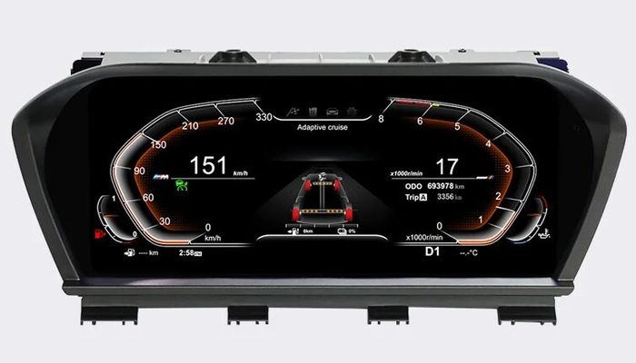 Электронная панель приборов BMW X1 (F48) 2016-2022 - 1297 с LCD / ЖК 11" экраном QLED