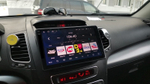 Магнитола для KIA Sorento XM 2012-2020 c экраном климата снизу (рамка-накладка) - RedPower 042 Android 10, QLED+2K, ТОП процессор, 6Гб+128Гб, CarPlay, SIM-слот