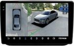 Магнитола для Skoda Fabia 2 2007-2014 - Teyes CC3-2K-360 монитор 13" 2K QLED на Android 10, Быстрая, CarPlay, 4G SIM-слот, 4 камеры в комплекте