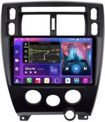 Магнитола для Hyundai Tucson 1 2004-2009 (рамка черная) - FarCar S500-TS10 монитор 10.36" QLED на Android 14, Быстрая, CarPlay, 4G SIM-слот