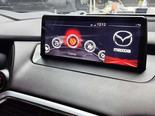 Магнитола для Mazda CX-9 2016-2022 - Kuberg HP-M1204 монитор 12.3" QLED на Android 12, 8Гб+128Гб, CarPlay, 4G SIM-слот