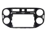 Магнитола для Volkswagen Tiguan 2011-2016 (рамка черная, прямоуг. кнопка) - Vaycar VA81-0489 на Android 13, Быстрая, 4G SIM-слот