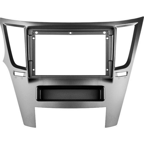 Комплект рамки с разъёмами 9" Subaru Legacy, Outback 2009-2014 серебро