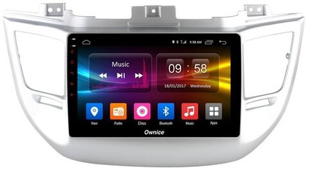 Магнитола для Hyundai Tucson 2016-2018 - Kuberg OL-9705 IPS, Android 10, 8 ядер (TS18), 4G SIM-слот