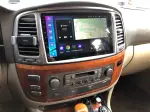 Магнитола для Toyota Land Cruiser 100, Lexus LX470 2002-2007 (климат на цветном экране) - Canbox 10-1181 Qled, Android 10, Быстрая, SIM-слот