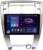 Магнитола для Hyundai Tucson 1 2004-2009 (рамка серебро) - Teyes CC3-2K монитор 10.36" 2K QLED на Android 10, ТОП процессор, CarPlay, 4G SIM-слот