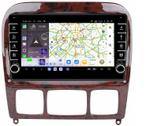 Магнитола для Mercedes-Benz S (W220) 1998-2005 - Kuberg OL-9952 (кнопки и крутилки) Android 13, Быстрая, CarPlay, 4G SIM-слот