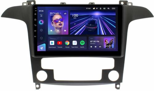 Магнитола для Ford S-Max, Galaxy 2 2006-2015 (климат) - Teyes CC3 на Android 10, QLED, ТОП процессор, 4Гб+32Гб, CarPlay, 4G SIM-слот