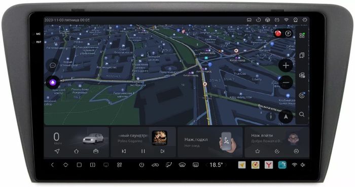 Магнитола для Skoda Octavia A7 2013-2020 - Kuberg OL-1916 QLed+2K, Android 13, UIS7870 (DUDU7), CarPlay, SIM-слот