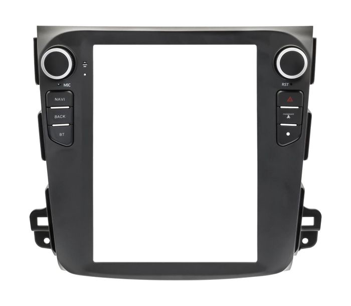 Магнитола для Mitsubishi Outlander 2 / XL 2005-2012 (Rockford) - Teyes TPRO 2 монитор 9.7" QLED в стиле "Тесла" на Android 10, TS10, 4G SIM-слот